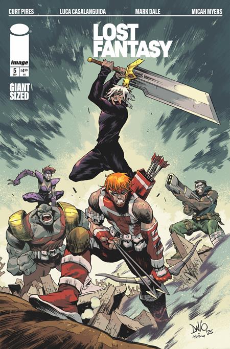 Lost Fantasy 5 Comic Maxi Dallo Youngblood Team-Up Variant Image Comics 2025