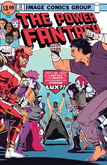 The Power Fantasy 13 Comic Caspar Wijngaard Youngblood Team-Up Variant Image Comics 2025