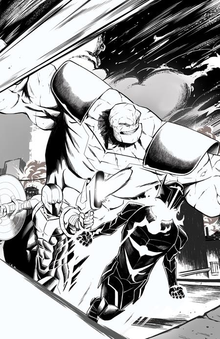 Rogue Sun 31 Comic Daniel Bayliss Youngblood Team-Up B&W Variant Image Comics 2025