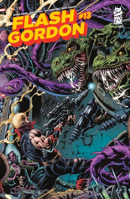 Flash Gordon (Mad Cave) 13 Comic Will Conrad Fight Scene Variant Mad Cave 2025