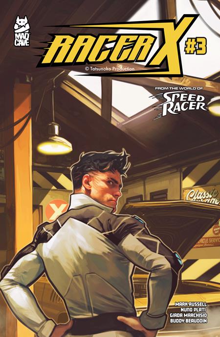 Racer X (Mad Cave) 3 Comic Francesco Tomaselli Mad Cave 2025