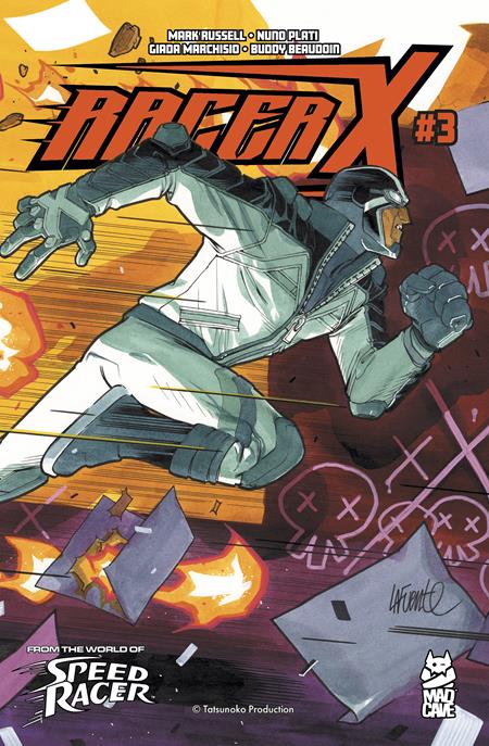 Racer X (Mad Cave) 3 Comic Dave Lafuente Variant Mad Cave 2025