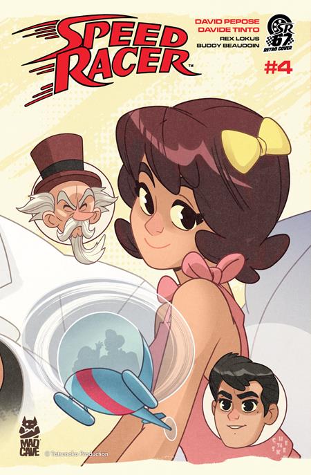 Speed Racer (Mad Cave Studios) 4 Comic Sean Galloway Variant Mad Cave 2025