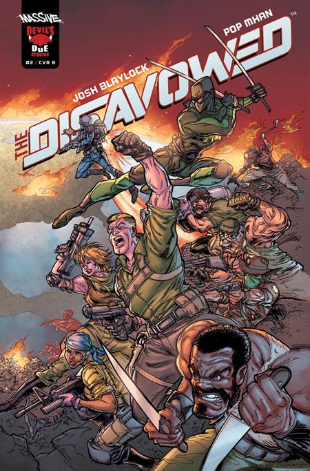 Disavowed 2 Comic Steve Kurth Connecting Variant Massive 2025