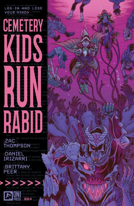 Cemetery Kids Run Rabid 4 Comic Daniel Irizarri Oni Press 2025