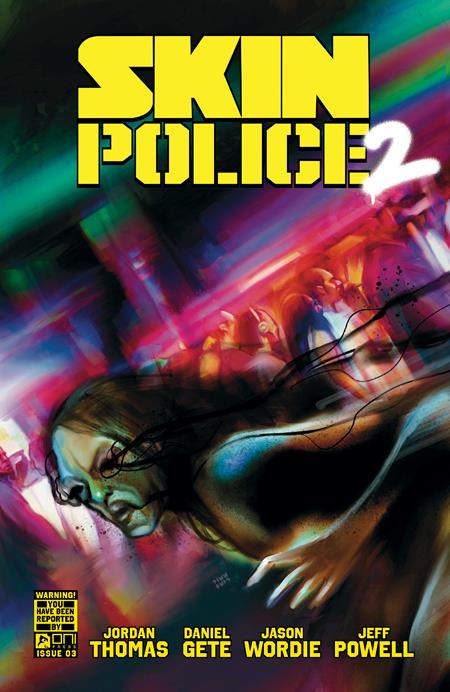 Skin Police 2 3 Comic Martin Simmonds Variant Oni Press 2025