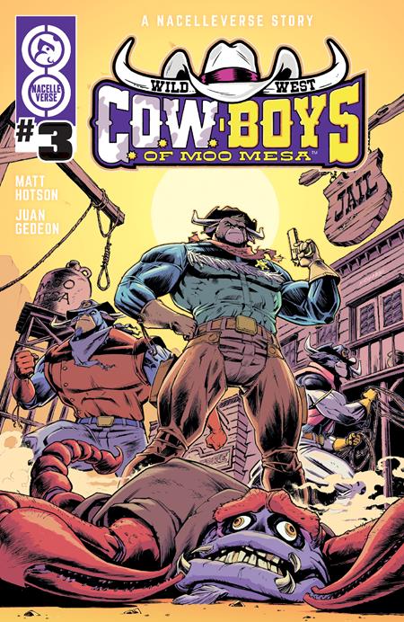 Wild West COW-Boys of Moo Mesa 3 Comic Andrew Krahnke Variant Oni Press 2025