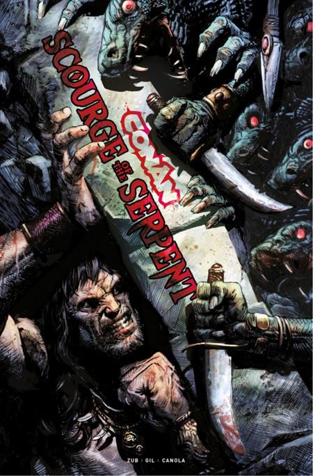 Conan The Barbarian: Scourge Of The Serpent 3 Comic Gerardo Zaffino Titan Comics 2025