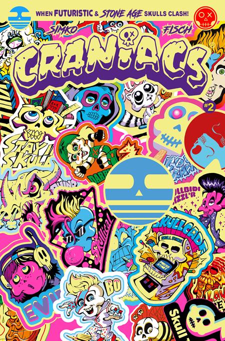 Craniacs 2 Comic Joe Simko Glow In The Dark Variant Titan Comics 2025