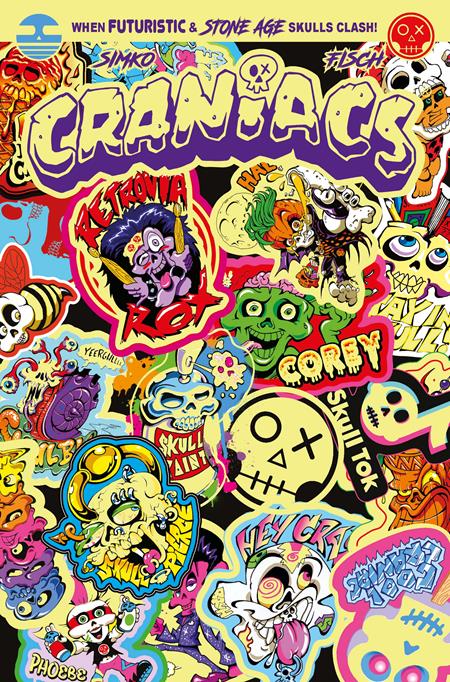 CRANIACS #3 (OF 4) CVR D JOE SIMKO GLOW IN THE DARK VAR Titan Comics Sholly Fisch Joe Simko Joe Simko PREORDER