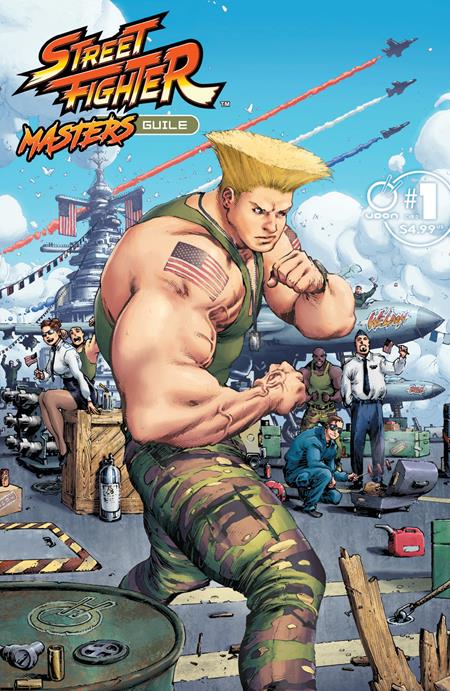 Street Fighter Masters: Guile 1 Comic 1:5 Incentive Weldon Udon Comics 2026