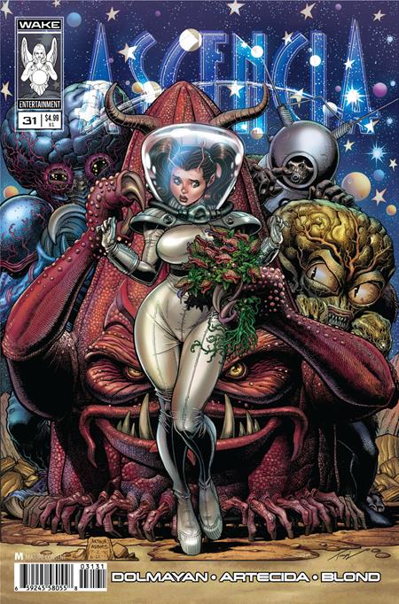 Ascencia 31 Comic Art Adams Wake Entertainment 2025