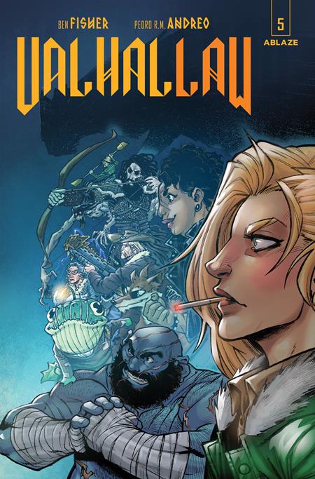 VALHALLAW #5 (OF 5) CVR A PEDRO R M ANDREO (MR) ABLAZE Ben Fisher Pedro R M Andreo Pedro R M Andreo PREORDER
