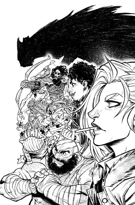 VALHALLAW #5 (OF 5) CVR C INC 1:20 PEDRO R M ANDREO B&W VIRGIN VAR (MR) ABLAZE Ben Fisher Pedro R M Andreo Pedro R M Andreo PREORDER