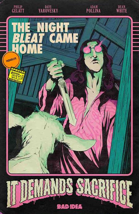 IT DEMANDS SACRIFICE #2 (OF 4) CVR D INC 1:20 FLOPS RETRO VAR BAD IDEA Philip Gelatt, David Yarovesky Adam Pollina Flops PREORDER