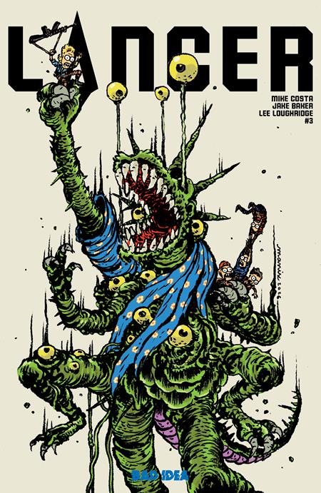 LANCER #3 (OF 4) CVR C MANIX ABRERA VAR BAD IDEA Mike Carey Jake Baker Manix Abrera PREORDER