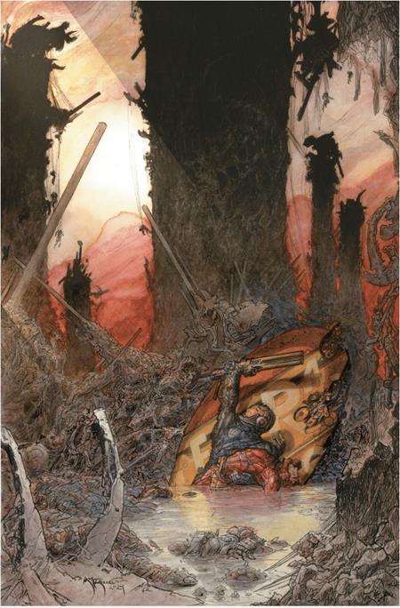 PLANET DEATH #2 (OF 4) 2ND PTG CVR B INC 1:20 MICHAEL KALUTA VIRGIN VAR BAD IDEA Derek Kolstad, Robert Venditti Tomas Giorello Michael Kaluta PREORDER