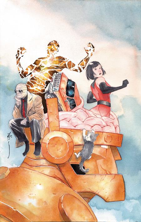 DOOM PATROL #3 CVR C DUSTIN NGUYEN CARD STOCK VAR DC Comics Darcy Van Poelgeest Niko Henrichon Dustin Nguyen PREORDER