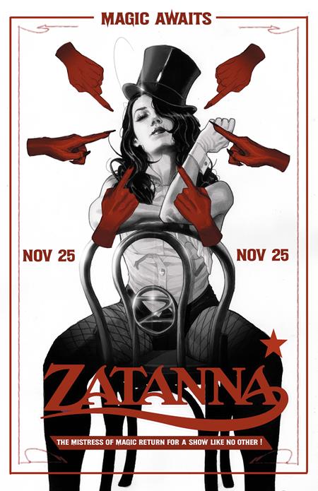 ZATANNA (2026) #8 CVR B JOSHUA SWAY SWABY CARD STOCK VAR DC Comics Jamal Campbell Yasmine Putri Joshua Sway Swaby PREORDER