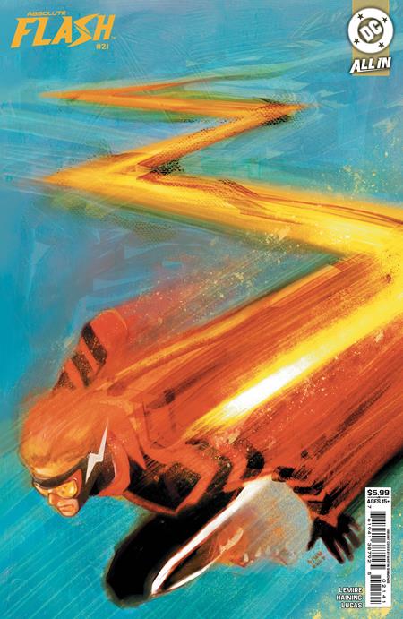 ABSOLUTE FLASH #21 CVR D MARTIN SIMMONDS CARD STOCK VAR DC Comics Jeff Lemire Haining Martin Simmonds PREORDER