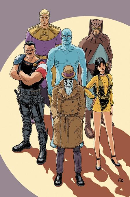 BATMAN #15 CVR F FRANK QUITELY WATCHMEN 40TH ANNIVERSARY CARD STOCK VAR DC Comics Matt Fraction Jorge Jimenez Frank Quitely PREORDER