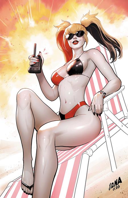 HARLEY QUINN #68 CVR B DAVID NAKAYAMA CARD STOCK VAR DC Comics Elliott Kalan Carlos Olivares David Nakayama PREORDER