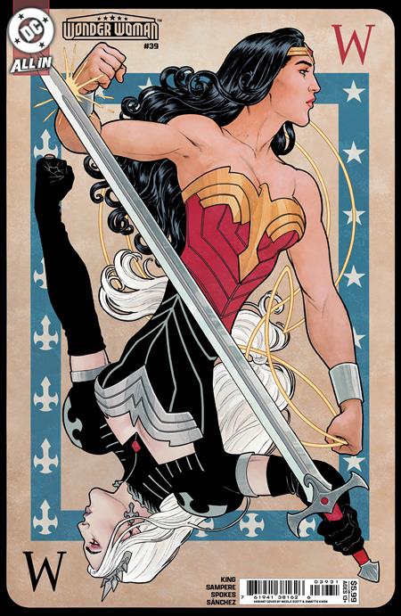 WONDER WOMAN #39 CVR C NICOLA SCOTT CARD STOCK VAR DC Comics Tom King Daniel Sampere Nicola Scott PREORDER