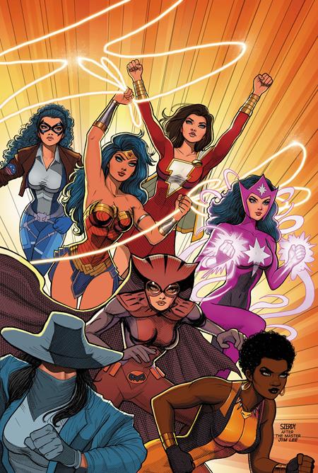JUSTICE LEAGUE UNLIMITED #25 CVR G NATHAN SZERDY CARD STOCK VAR DC Comics Mark Waid, Nicole Maines Dan Mora, Fico Ossio Nathan Szerdy PREORDER