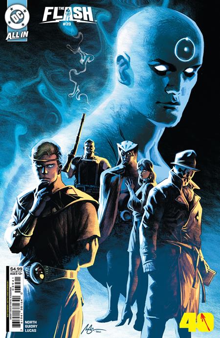 FLASH #39 CVR D RAFAEL ALBUQUERQUE WATCHMEN 40TH ANNIVERSARY CARD STOCK VAR DC Comics Ryan North Gavin Guidry Rafael Albuquerque PREORDER