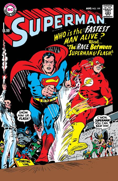 SUPERMAN #199 FACSIMILE EDITION CVR C CARMINE INFANTINO FOIL VAR DC Comics Jim Shooter Curt Swan Carmine Infantino PREORDER