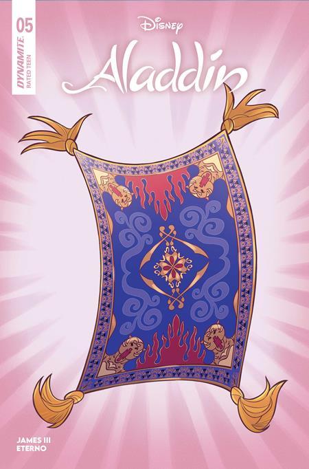 ALADDIN #5 CVR D CARTOON HEAD VAR DYNAMITE Entertainment James III Agnese Eterno Cartoon Head PREORDER