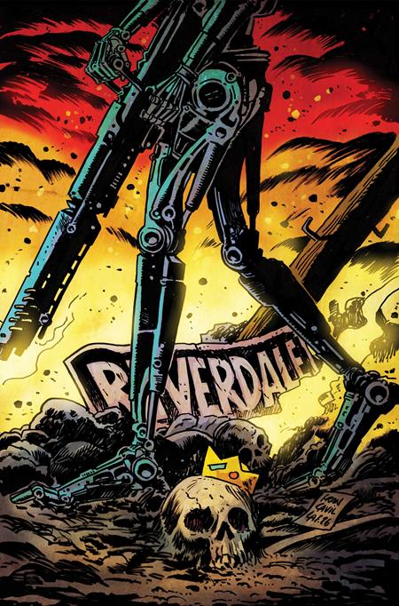 ARCHIE VS THE TERMINATOR #2 CVR J INC 1:20 FRANCESCO FRANCAVILLA VIRGIN VAR DYNAMITE Entertainment Rory McConville Bill Galvan Francesco Francavilla PREORDER