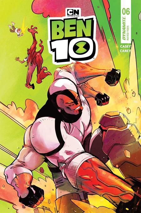 BEN 10 #6 CVR D SEBASTIAN PIRIZ VAR DYNAMITE Entertainment Joe Casey Robert Carey Sebastian Piriz PREORDER