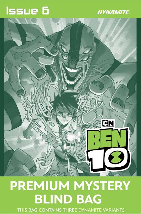BEN 10 #6 CVR J PREMIUM MYSTERY BLIND BAG VAR DYNAMITE Entertainment Joe Casey Robert Carey Blind Bag PREORDER