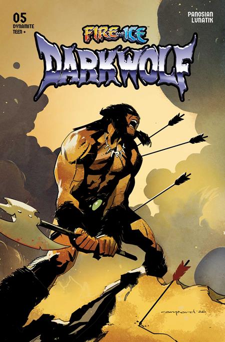 FIRE AND ICE DARKWOLF #5 CVR E CARY NORD VAR DYNAMITE Entertainment Dan Panosian Andrey Lunatik Cary Nord PREORDER