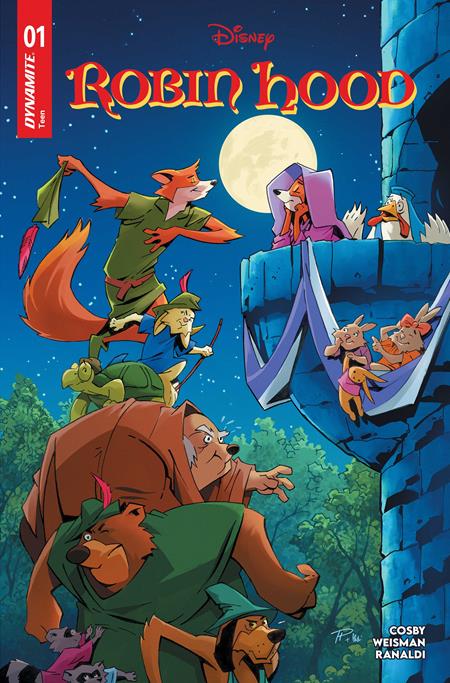 ROBIN HOOD (2026) #1 CVR D PHIL HESTER VAR DYNAMITE Entertainment Nate Cosby, Greg Weisman Alessandro Ranaldi Phil Hester PREORDER