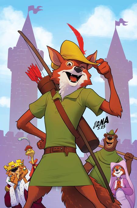 ROBIN HOOD (2026) #1 CVR M INC 1:20 DAVID NAKAYAMA VIRGIN VAR DYNAMITE Entertainment Nate Cosby, Greg Weisman Alessandro Ranaldi David Nakayama PREORDER