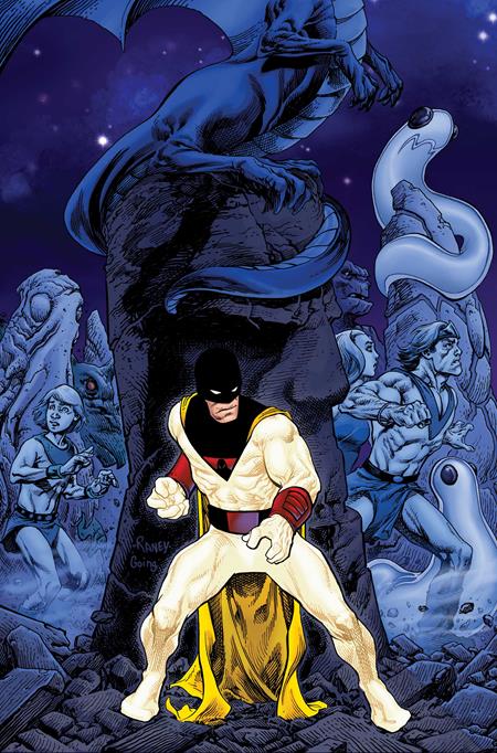 SPACE GHOST VS THE HERCULOIDS #3 CVR F INC 1:10 TOM RANEY VIRGIN VAR DYNAMITE Entertainment David Pepose Jonathan Lau Tom Raney PREORDER