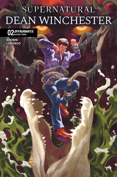 SUPERNATURAL DEAN WINCHESTER #2 CVR B KEYLA VALERIO VAR DYNAMITE Entertainment Chuck Brown Rapha Lobosco Keyla Valerio PREORDER