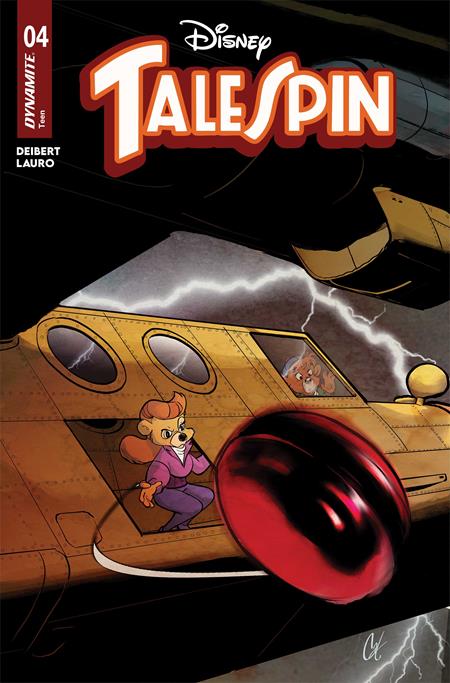 TALESPIN #4 CVR B CAT STAGGS VAR DYNAMITE Entertainment Amanda Deibert Carlo Lauro Cat Staggs PREORDER