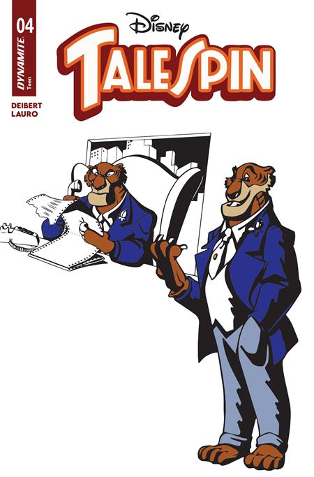 TALESPIN #4 CVR D CHARACTER DESIGN ART VAR DYNAMITE Entertainment Amanda Deibert Carlo Lauro Character Design Art PREORDER