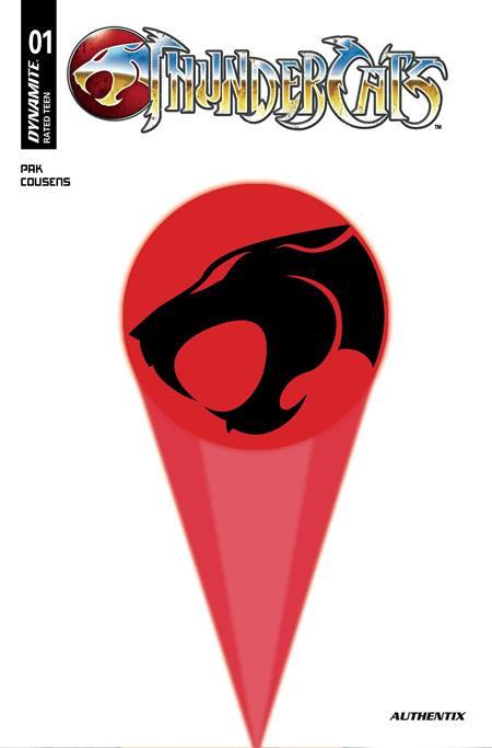 THUNDERCATS (2026) #1 CVR Q EYE OF THUNDERA BLANK AUTHENTIX VAR DYNAMITE Entertainment Greg Pak David Cousens Blank Authentix PREORDER