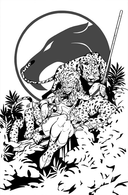 Thundercats: Cheetara, Vol. 2 #2 (Cvr M) (2026) (1:7) Alessandro Miracolo Line Art Virgin Incentive Variant