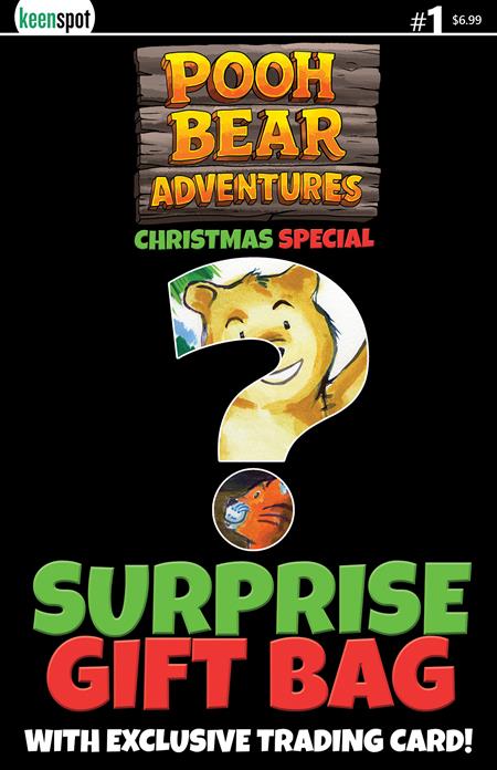 POOH BEAR ADVENTURES CHRISTMAS SPECIAL #1 (ONE SHOT) CVR B SURPRISE COVER BAGGED WITH TRADING CARD VAR Ex Posse Holdings Matt Cole Tessa Rose Surprise Cover PREORDER