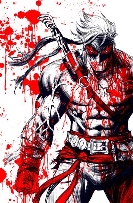 FINAL BOSS #1 BLACK WHITE AND BLOOD REPRINT CVR E INC 1:50 TYLER KIRKHAM VIRGIN FOIL VAR (MR) Image Comics Tyler Kirkham Tyler Kirkham, David Miller, Ifansyah Noor Tyler Kirkham PREORDER