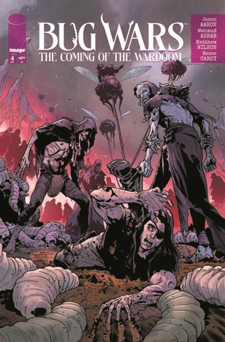 BUG WARS THE COMING OF THE WARDOOM #4 (OF 8) CVR A MAHMUD ASRAR & MATTHEW WILSON (MR) Image Comics Jason Aaron Mahmud Asrar, Matthew Wilson Mahmud Asrar, Matthew Wilson PREORDER