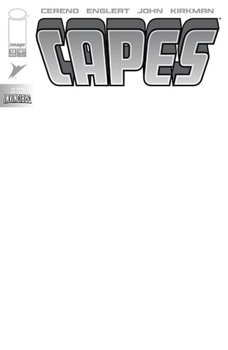 INVINCIBLE UNIVERSE CAPES #13 CVR F BLANK SKETCH VAR Image Comics Benito Cereno Mark Englert, John Blank Sketch PREORDER
