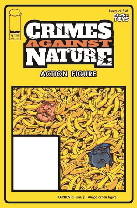 CRIMES AGAINST NATURE #3 CVR C DEATH BY TOYS VAR Image Comics Eliot Rahal Mattia Monaco Death By Toys PREORDER