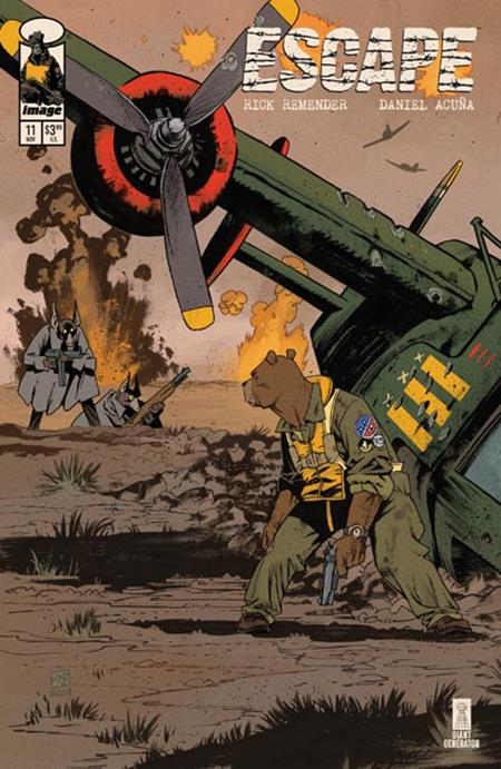 ESCAPE #11 CVR B VLAD LEGOSTAEV VAR Image Comics Rick Remender Daniel Acuna Vlad Legostaev PREORDER