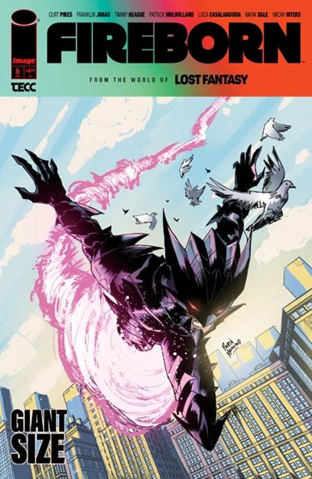 FIREBORN #6 CVR A PATRICK MULHOLLAND Image Comics Curt Pires, Franklin Jonas Patrick Mulholland Patrick Mulholland PREORDER
